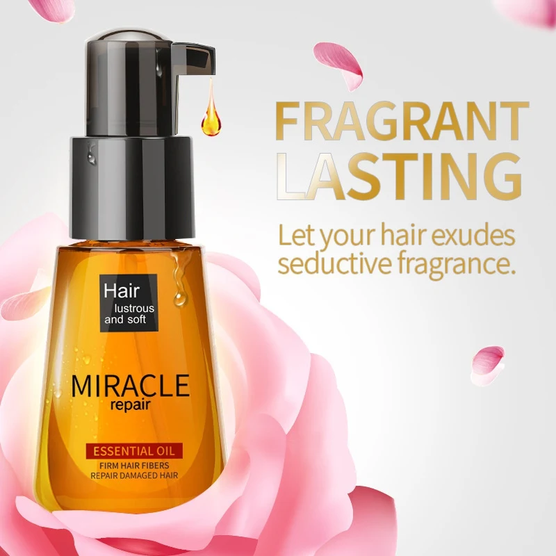 

Morocco Argan Oil Hair Care Essence Nourishing Repair Damaged Split Frizzy Hair