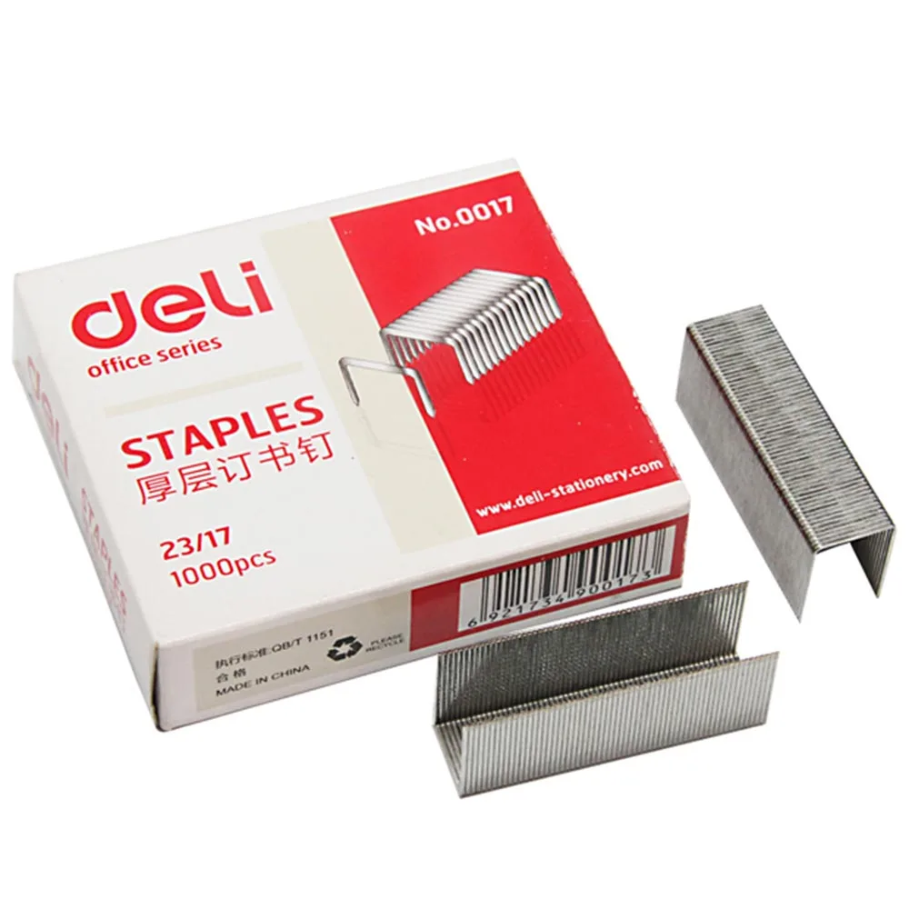 Скобы No.0017 23/17 офисные скобы 1000/коробка|office staples|box boxbox 10 |