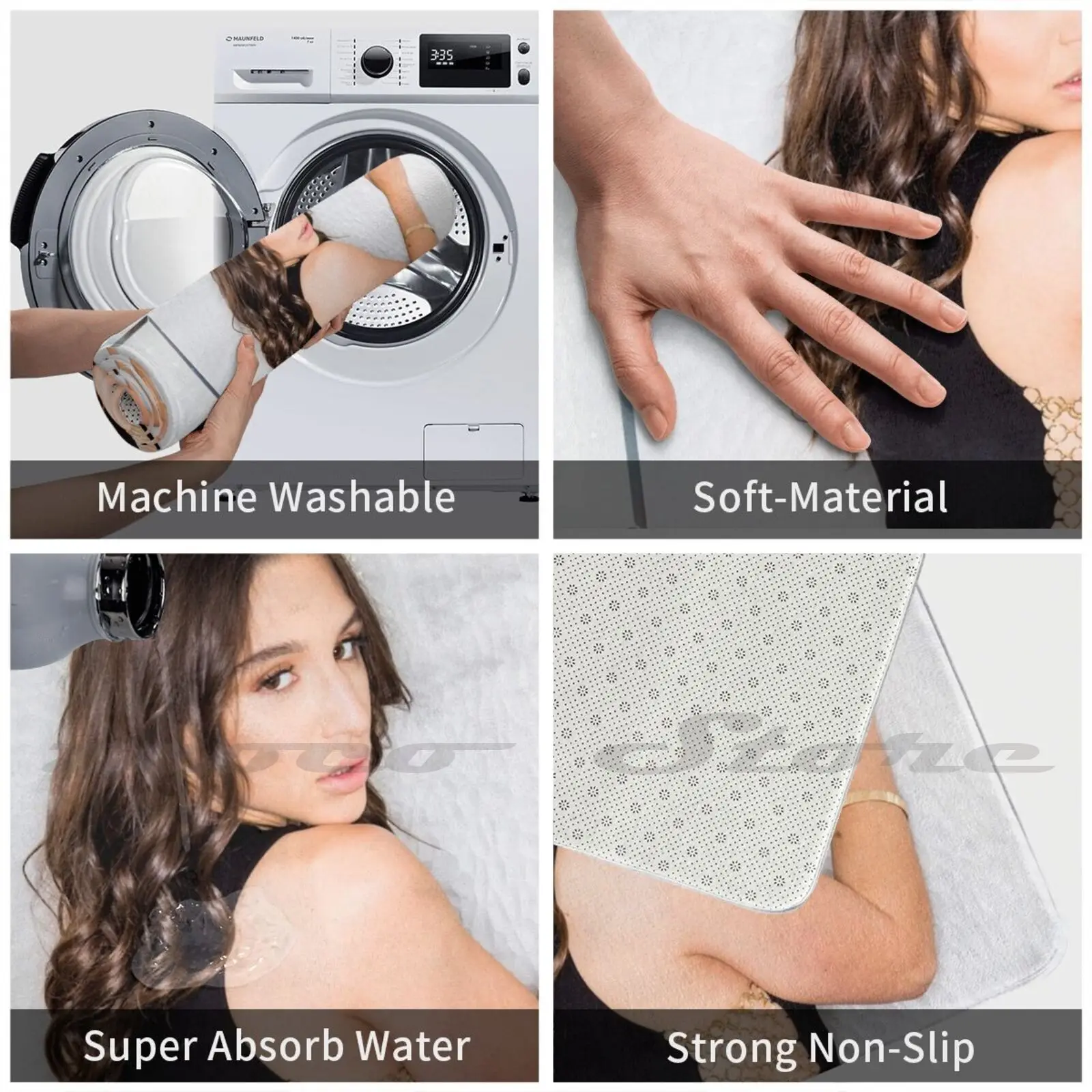 Коврик Abella коврик нескользящий впитывающий воду дверной |