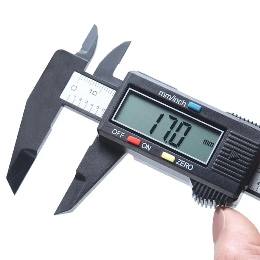 

Electronic Digital Display Vernier Caliper 0-150MM Large LCD Screen Digital Direct Reading Micrometer Ruler Measuring Tool