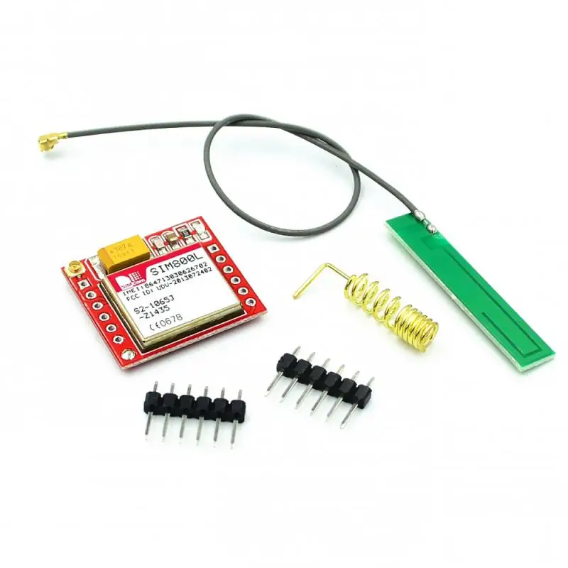SIM800L GPRS GSM модуль Micro SIM-карта ядро четырехдиапазонный TTL последовательный порт антенна PCB Беспроводная плата Wi-Fi для смартфона Arduino