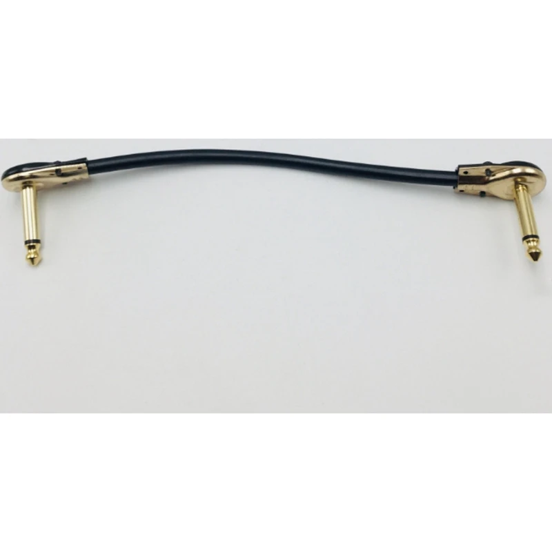 

Guitar Accessories Electric Guitar Effect Cable 6.35 o Cable Flat Head Effect Cable 15cm