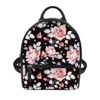female backpack broken flowers design fashion women bags college school backpack travel shoulders bags for teenage girls mochila