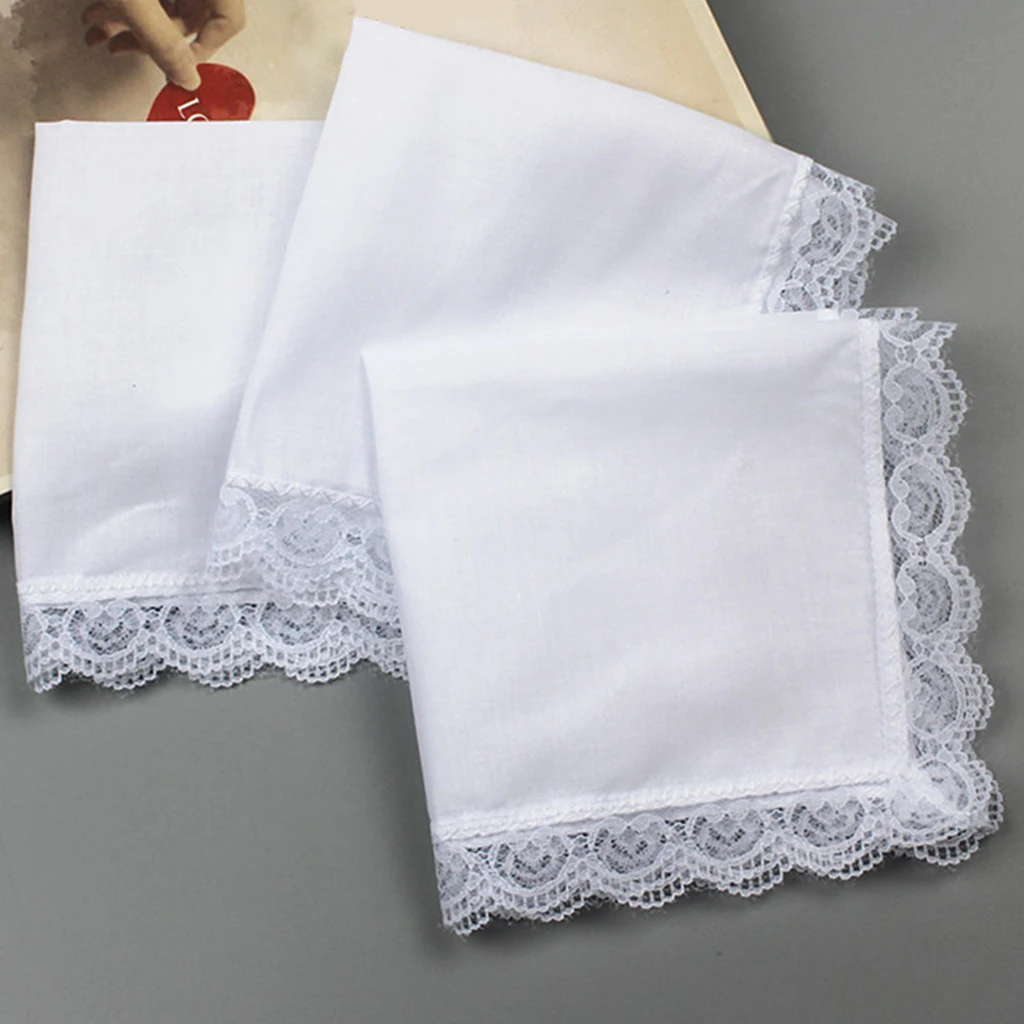 Белые хлопковые носовые платки 5x100% пустые карманные квадратные Hanky для мужчин и