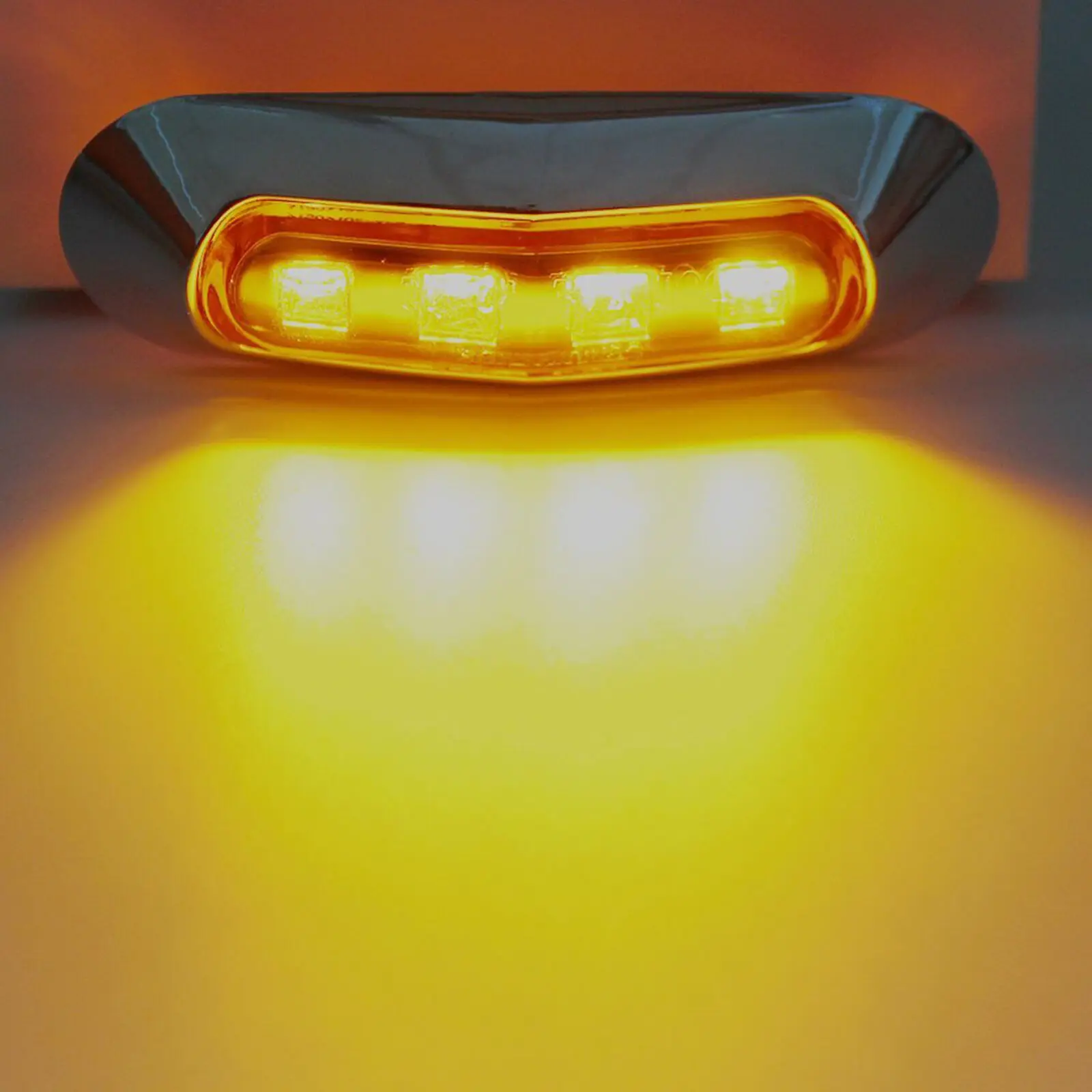 

Marker Car Light 10Pcs 4 LED Accessory Clearance Elements Lamp Trailer