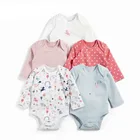 45 шт.упаковка, детское хлопковое боди с длинным рукавом