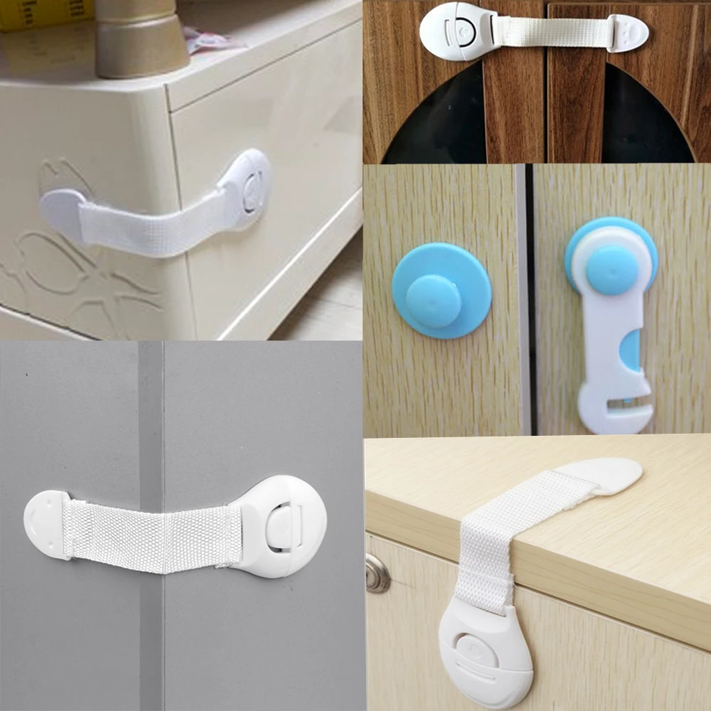 5/10 шт детский замок защита ребенка безопасность детей пластиковый дверной для