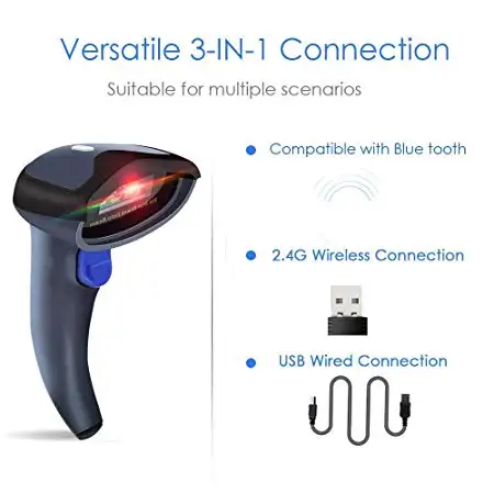 NETUM W8-X беспроводной Bluetooth 2D сканер штрих-кода QR матрица данных PDF417 и NT-W3 ручной Проводной CCD автоматический считыватель штрих-кода