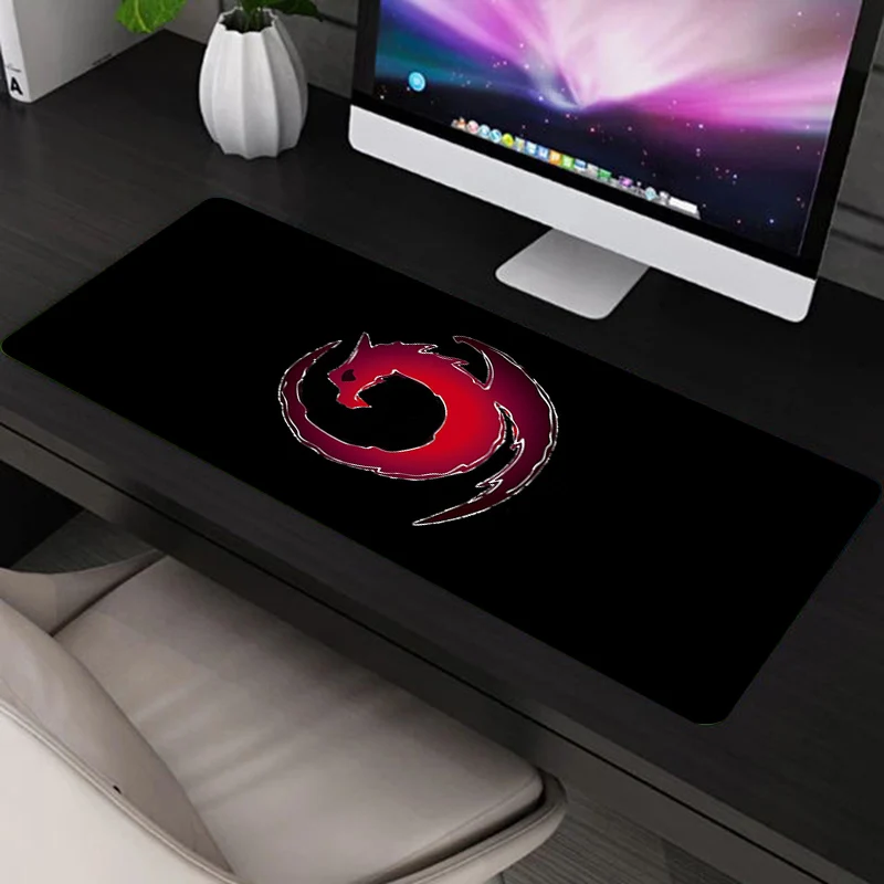 

Red Dragon Mousepad Gaming Mouse Pad Large Gamer Girl Mause Computer Mats Desk Xxl Pads Varmilo Carpet Cute Keyboard Hot Mat for
