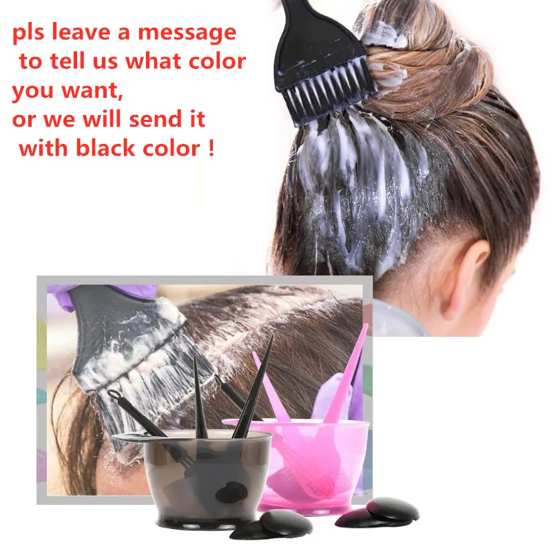 5 шт./компл. волос Цвет ing комплект для окрашивания расческа миска смешивания