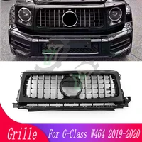 high quality abs plastic front grille for mercedes benz g class w464 g350 g500 g550 g63 2019 2020 car front bumper racing grill