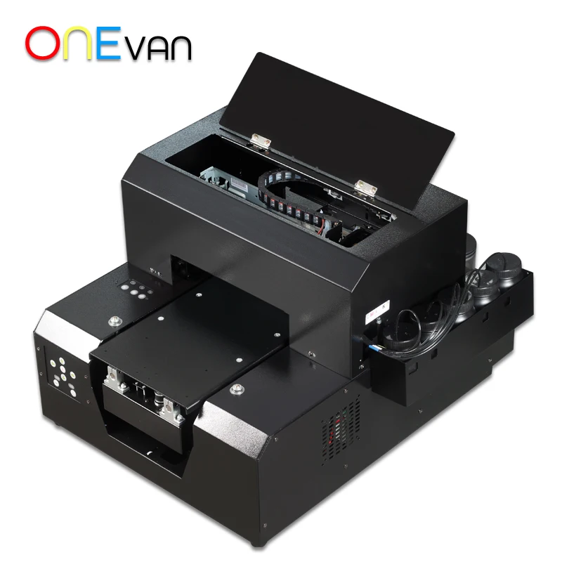 Полуавтоматический УФ струйный принтер LEDUV 80 Вт A4 печать на обычном