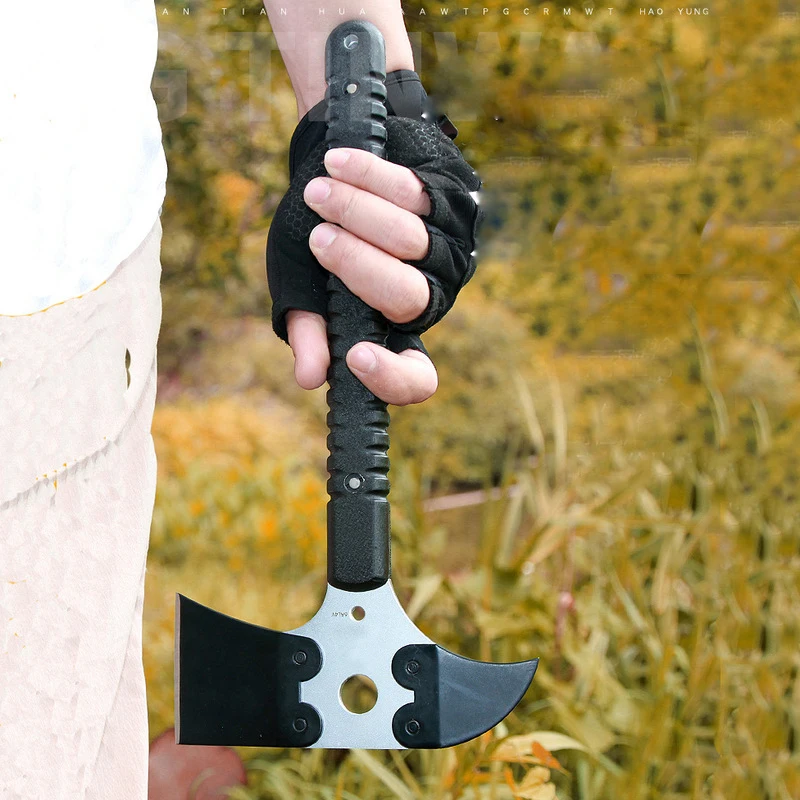 저렴한 전술 축 Tomahawk 육군 캠핑 도끼 야외 생존 도끼 Machete 화재 도끼 날카로운 도마 칼