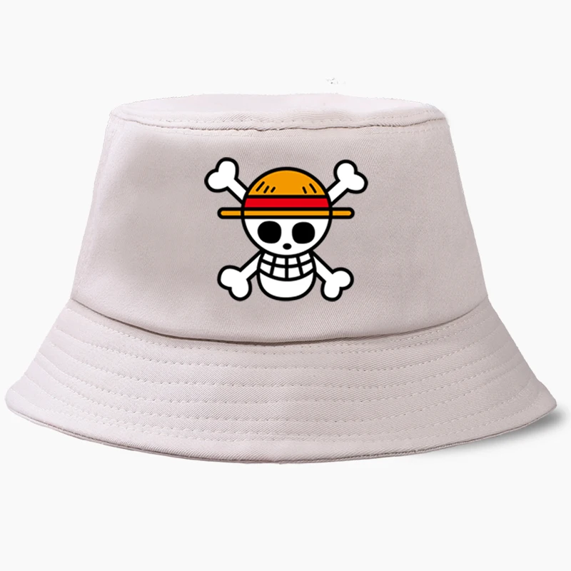 Фото One Piece The Pirate King японская аниме Луффи Харадзюку кепка летняя мужская Панамская