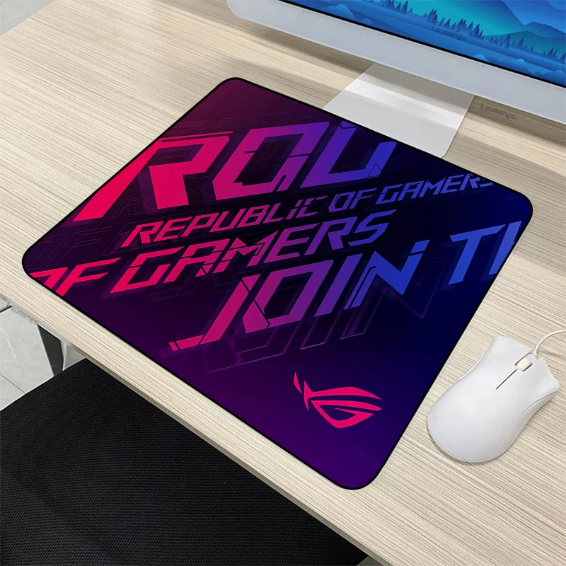 

Small ASUS ROG Mouse Pad Tapis De Souris Laptop Desk Mat Gamers Decoracion Gamer PC Computer Varmilo Gaming Accessories Mousepad