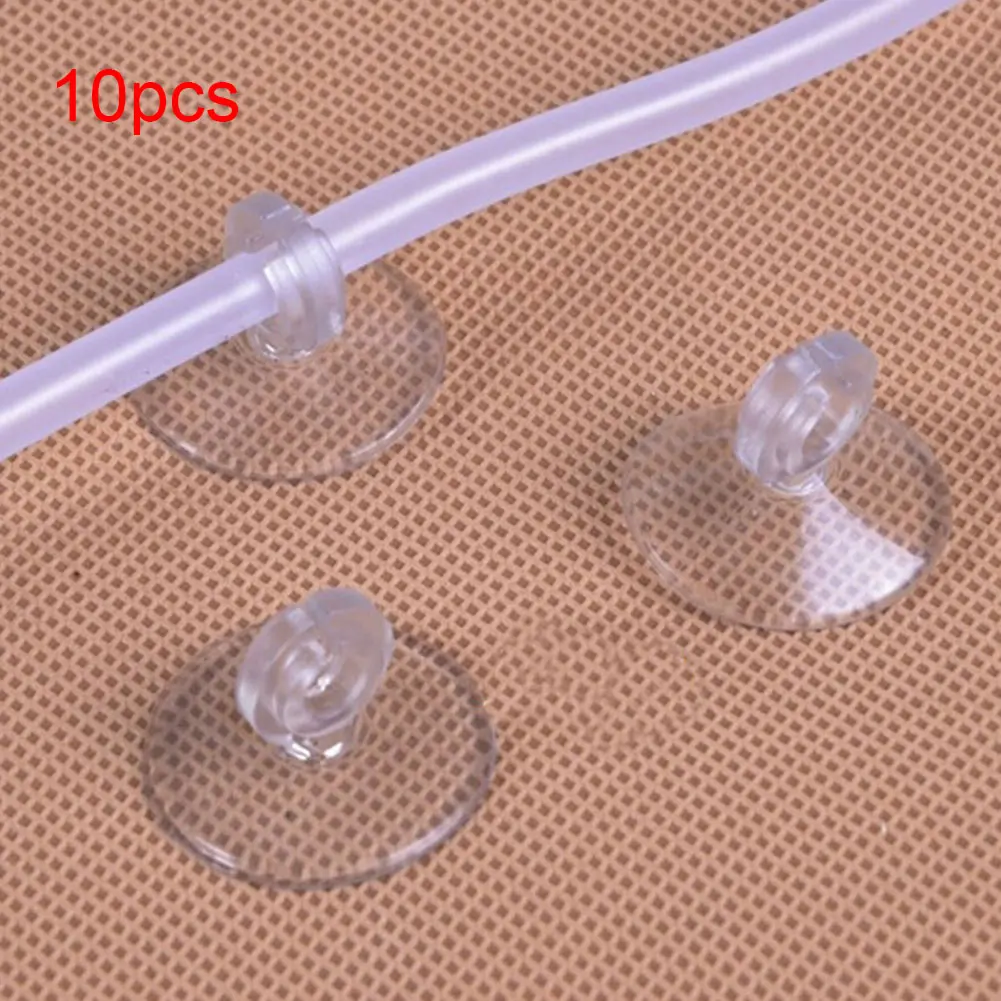 10 шт. Пластик аквариум присоска держатель садок для рыбы на присосках аквариума