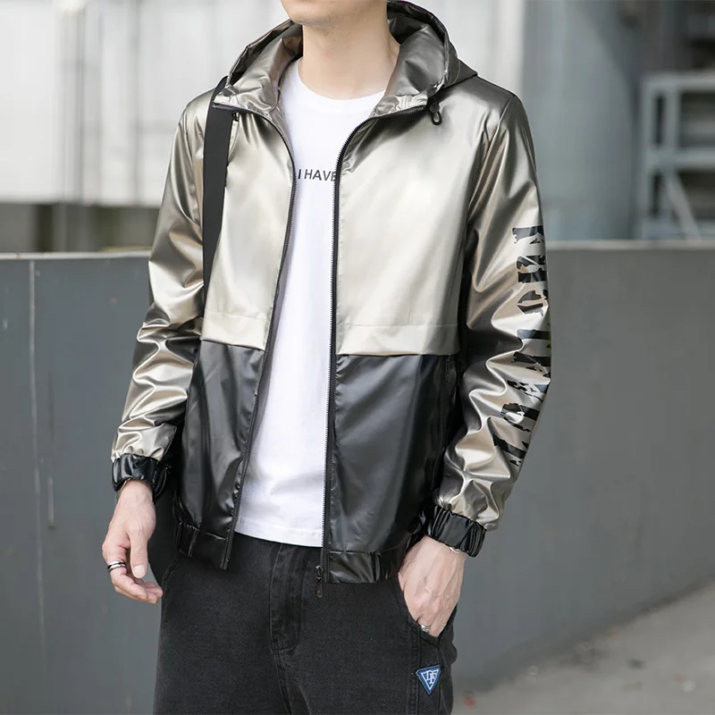 

Brand Men's Hooded Jacket Waterproof Handsome Fashion Chaqueta Hombre High Quality Casual Slim Style Chaqueta Hombre
