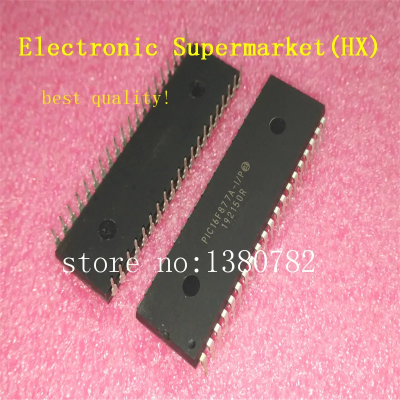 Бесплатная доставка 10 шт./лот PIC16F877A I/P PIC16F877 16F877A DIP 40 новый оригинальный IC|lot lot|p plot