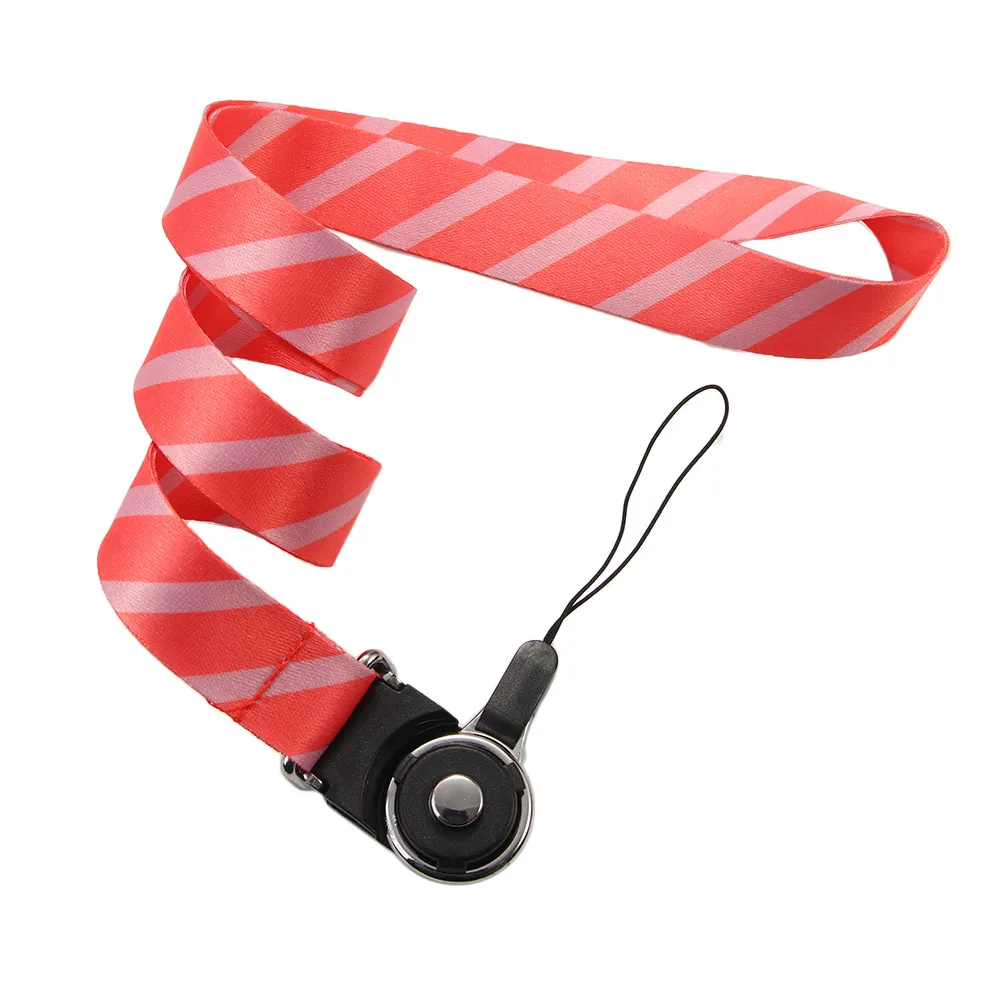 Длинные креативный с круглой пряжкой Съемный ремешок на шею для значков