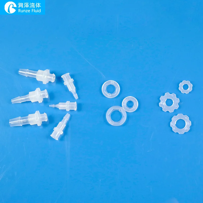 Медицинское качество переборка LUER фитинги для Гибких Силиконовых Резиновых