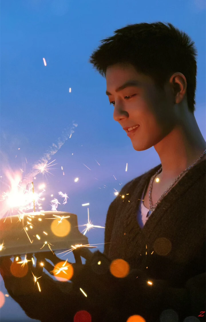 Китайский актер Сяо Чжан Настенный декор плакат черно-белый холст живопись Ретро