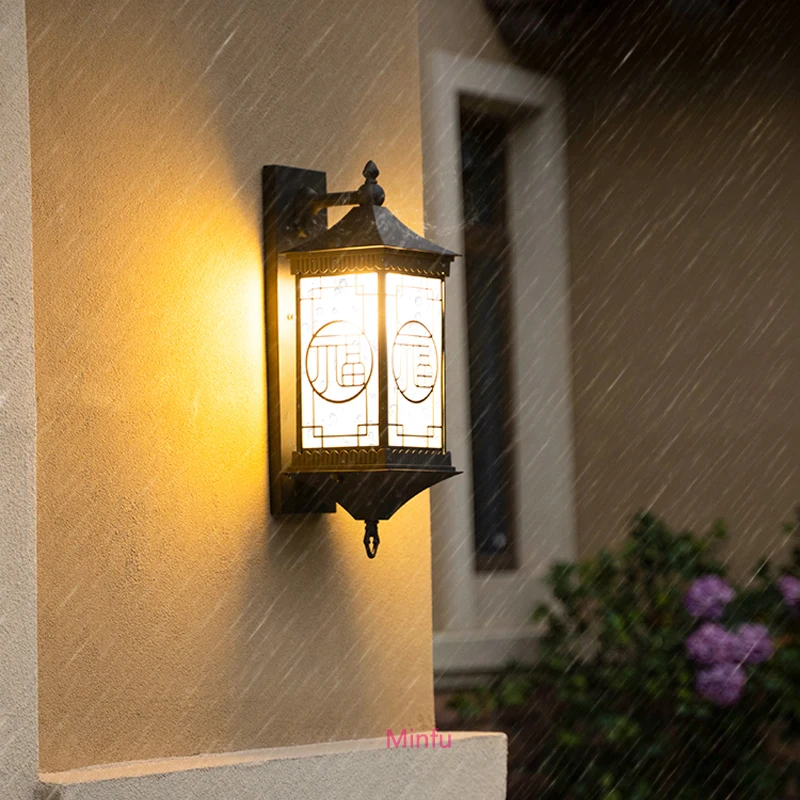 Уличный настенный светильник светодиодное освещение для сада и двора