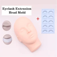 head mold eyelash mannequin for eyelashes extension supplies mannequin head lash practice head eyelash set lashes accessories