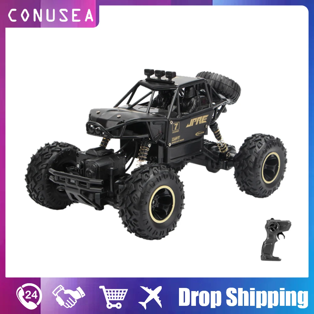 

CONUSEA RC Cars 1: 16 Scale Buggy Off-Road Rock Crawler Truck All Terrain Climbing Remote Control Car RC Racing Car Toy for Boys