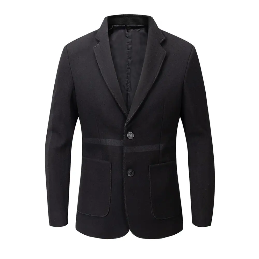 Мужской повседневный Блейзер yunклос приталенная куртка Новое поступление