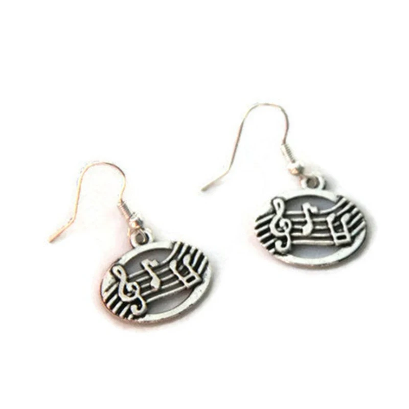 

Musical Notes Earrings, Musician Earrings, Antique Silver Color Music Notes Earrings, Musician Gift, Musical Party Earrings