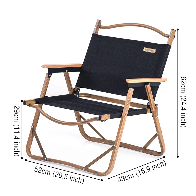 Naturehike стул Сверхлегкий Алюминиевый рыболовный компактный портативный складной