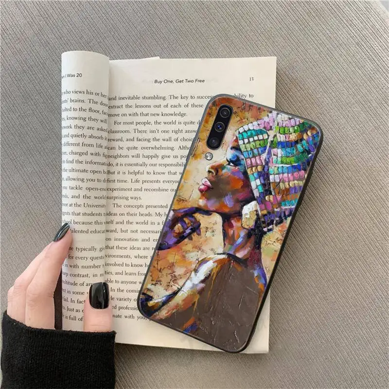 

art aesthestic fashion african girl Phone Case For Samsung galaxy S 9 10 20 A 10 21 30 31 40 50 51 71 s note 20 j 4 2018 plus