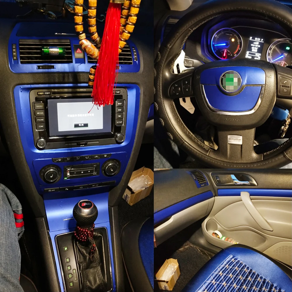 Автомобильный Стайлинг 3D 5D углеродное волокно Автомобильная внутренняя