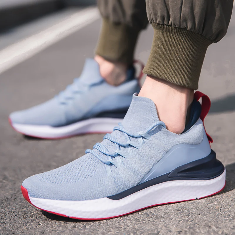 SALUDAS Men Sports Shoes Sneakers Lightweight Breathable Canvas Shoes Outdoor Running Shoes Casual Zapatillas Tennis Shoes