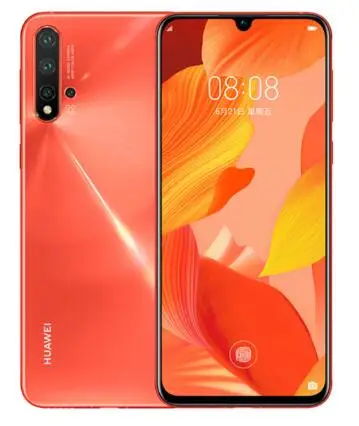 Huawei Nova 5 Pro мобильный телефон 48MP Quad камера NFC Kirin 980 экран отпечатков пальцев 6 39