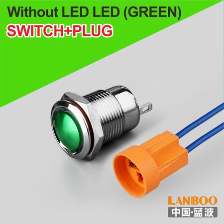 G Oxide Button Plug 12 мм кнопочный мини-переключатель с мгновенный или самоблокирующийся переключатель с многоцветной оксидной головкой - Цвет: G Oxide Button Plug