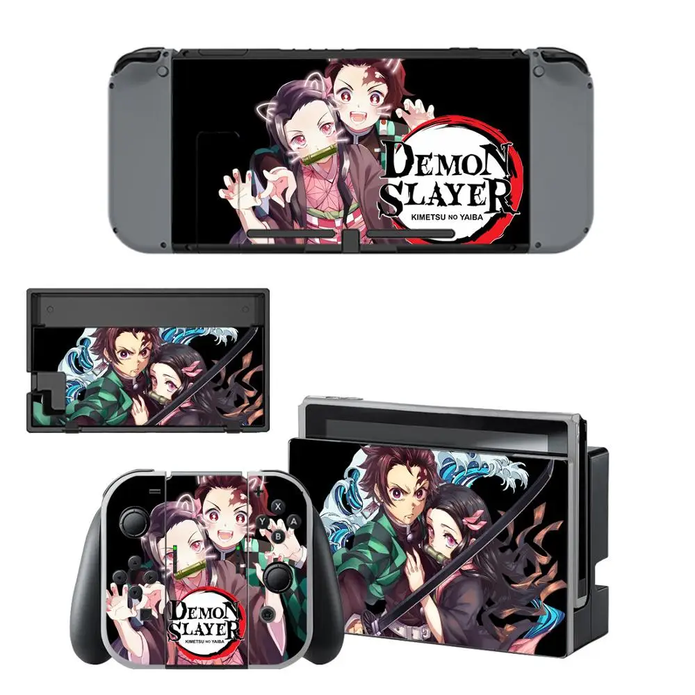 Demon Slayer: Kimetsu no Yaiba Nintendo Switch стикер для кожи наклейки s контроллера Joy Con|Наклейки| |