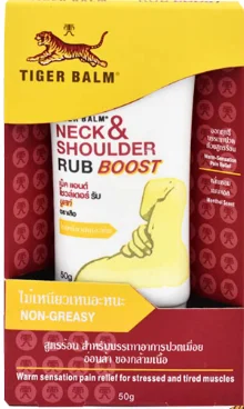 Тигровый бальзам для шеи плеч снятия симптомов боли в шее 50 г|Пластыри