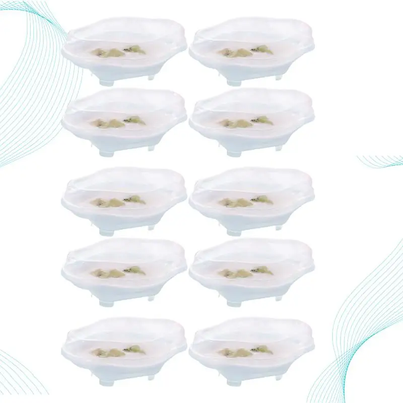 10 шт. пластиковые чашки для мороженого йогурта Мусса | Дом и сад