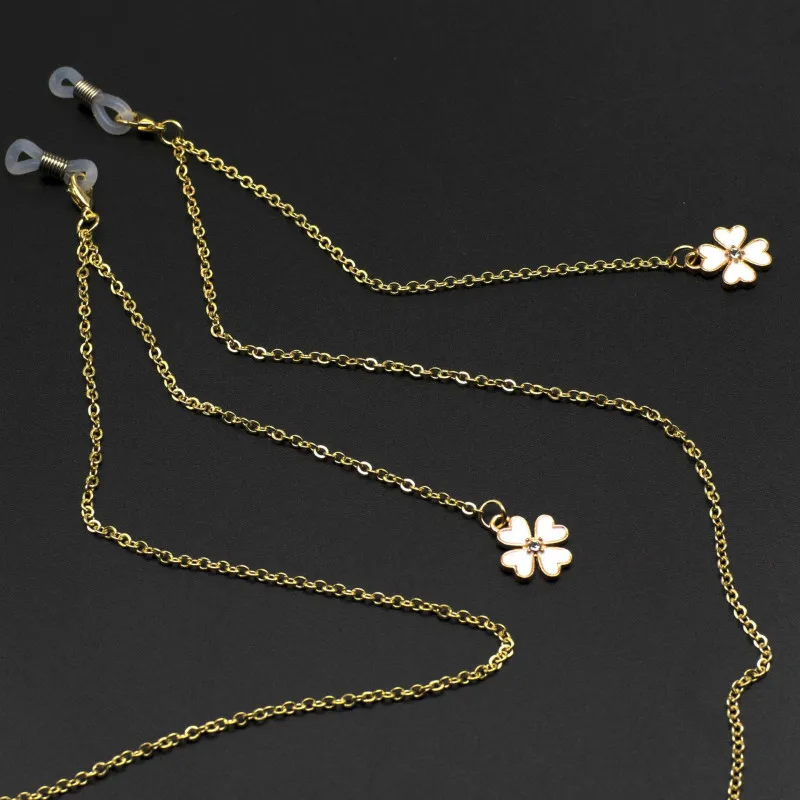 Цепочка для очков в стиле ретро с бусинами и шнурком | Аксессуары одежды