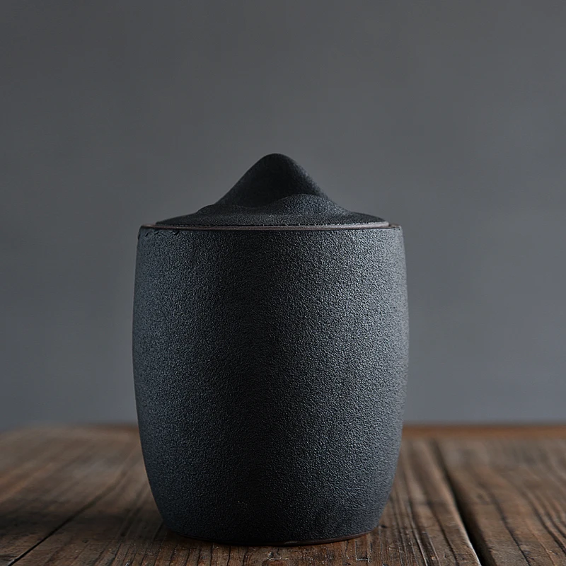 Tea Box Ceramic Sugar Coffee Containers Vintage Caddy Pottery Jar Teaware Storage Accessories Pu Er Caddies Decoration | Дом и сад