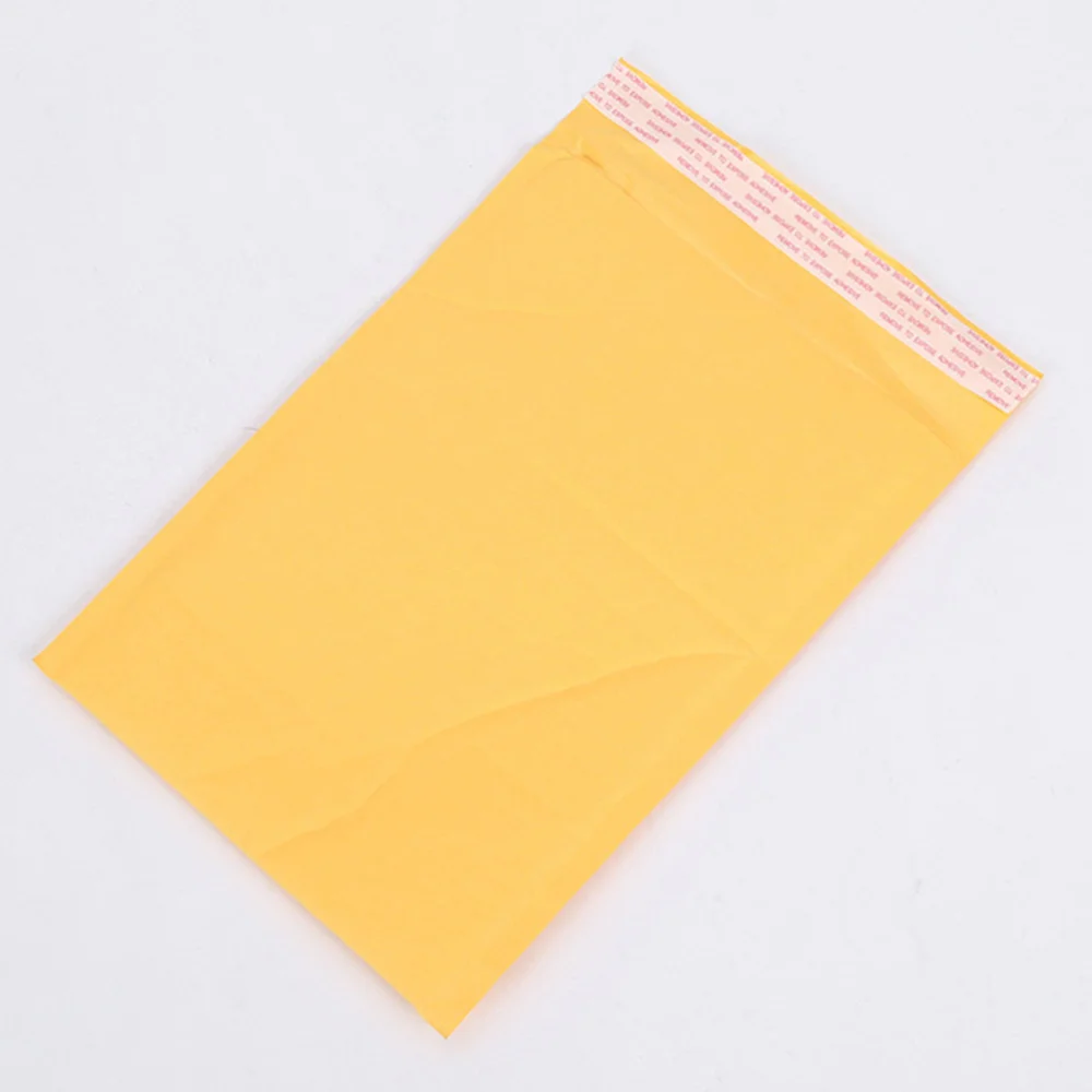 

50Pcs 130x170mm Kraft Bubble Film Mailing Envelope Bags With Customizing