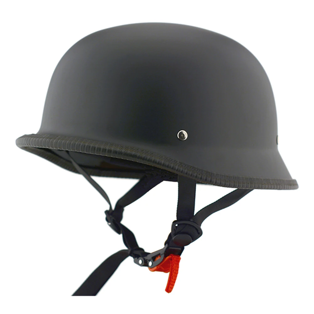 Helmet for Motorcycle Half Open Face Summer Biker Cruiser Scooter Matte Black | Автомобили и мотоциклы