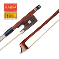 brazilwood bow 16 size viola bow rosin set round stick white mongolia horsehair student bow beginner use