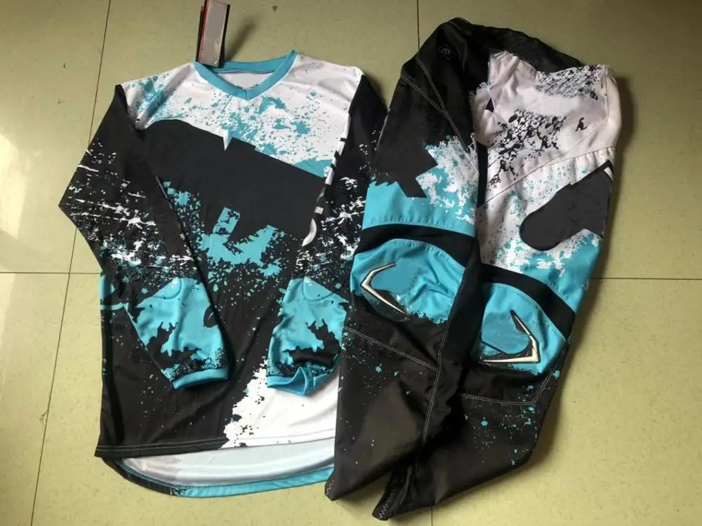 Набор из красных брюк и Джерси для мотокросса взрослых квадроцикла гоночного