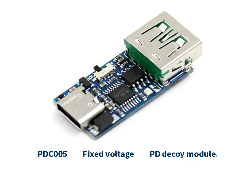 Модуль PD decoy PD23.0 для постоянного тока Измерение старения завод QC4.0 зарядка ноутбука 9 в 12 В 15 В 20 в