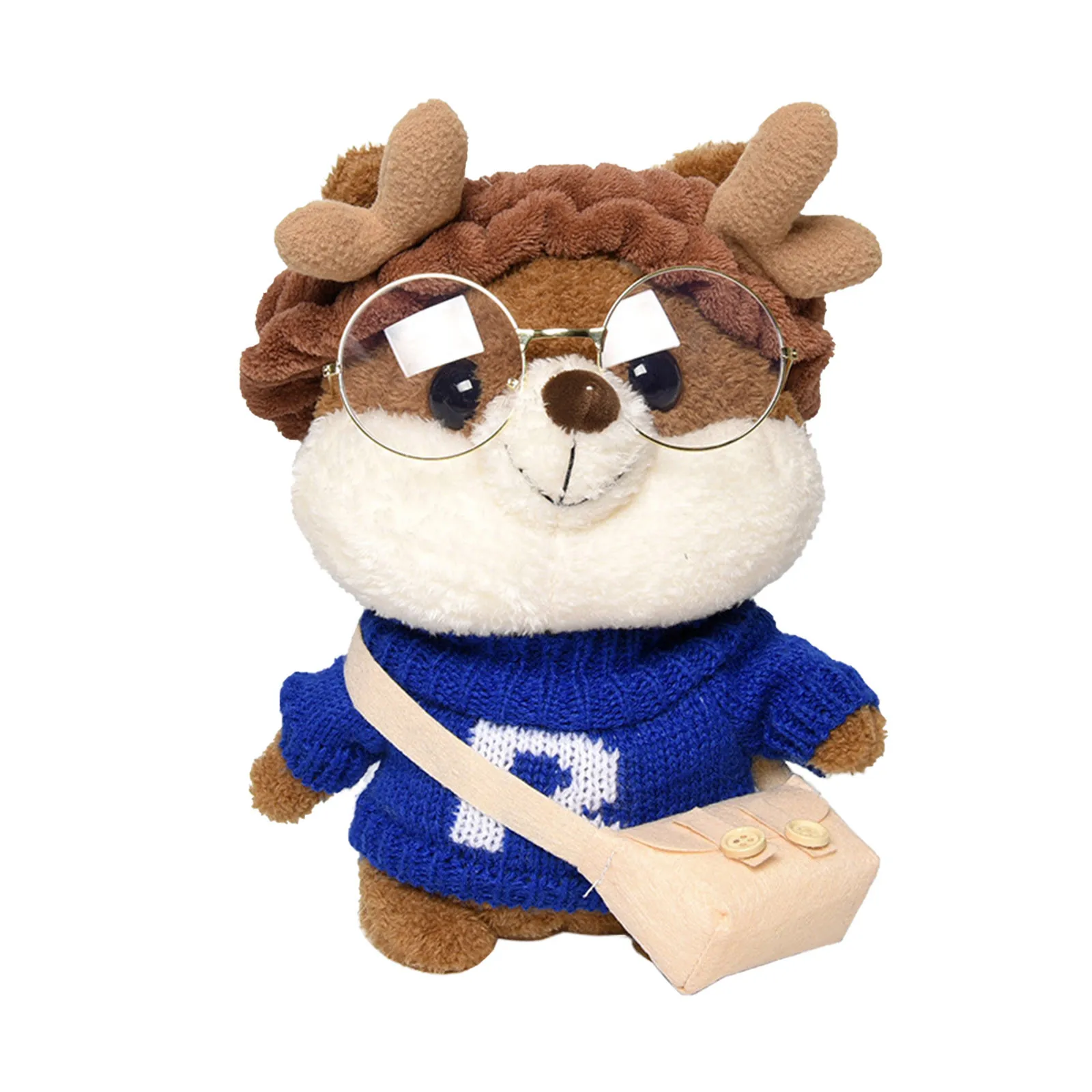 Милая плюшевая маленькая сумка для женщин 2022 мягкие игрушки подарки новая волна