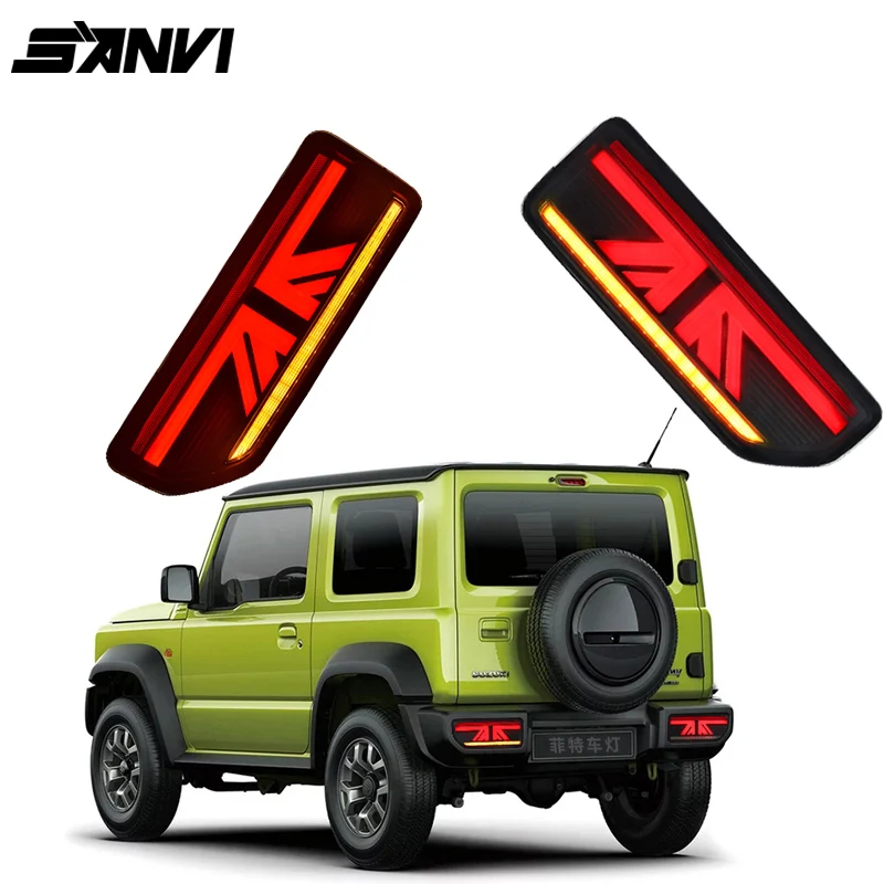 

Задний светодиодный светильник онарь SANVI в сборе для Suzuki Jimny 2018, 2 шт.