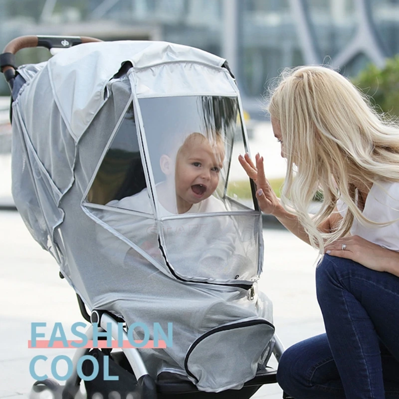 

Universal Dust Shield Fly Insect Protection Full Cover for Baby Stroller Pushch