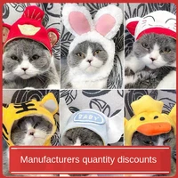 cat headdress dog english short hat hair headgear kitty princess teddy pet cute accessories